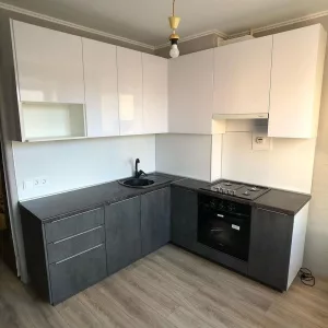 Кухня 900, угловая, белая